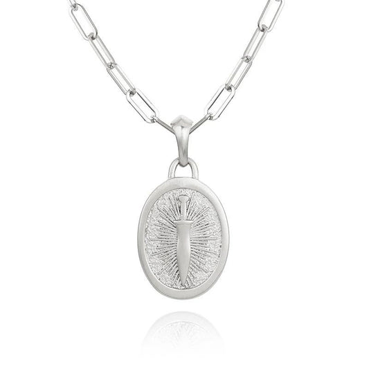 Men Necklace sward pendent