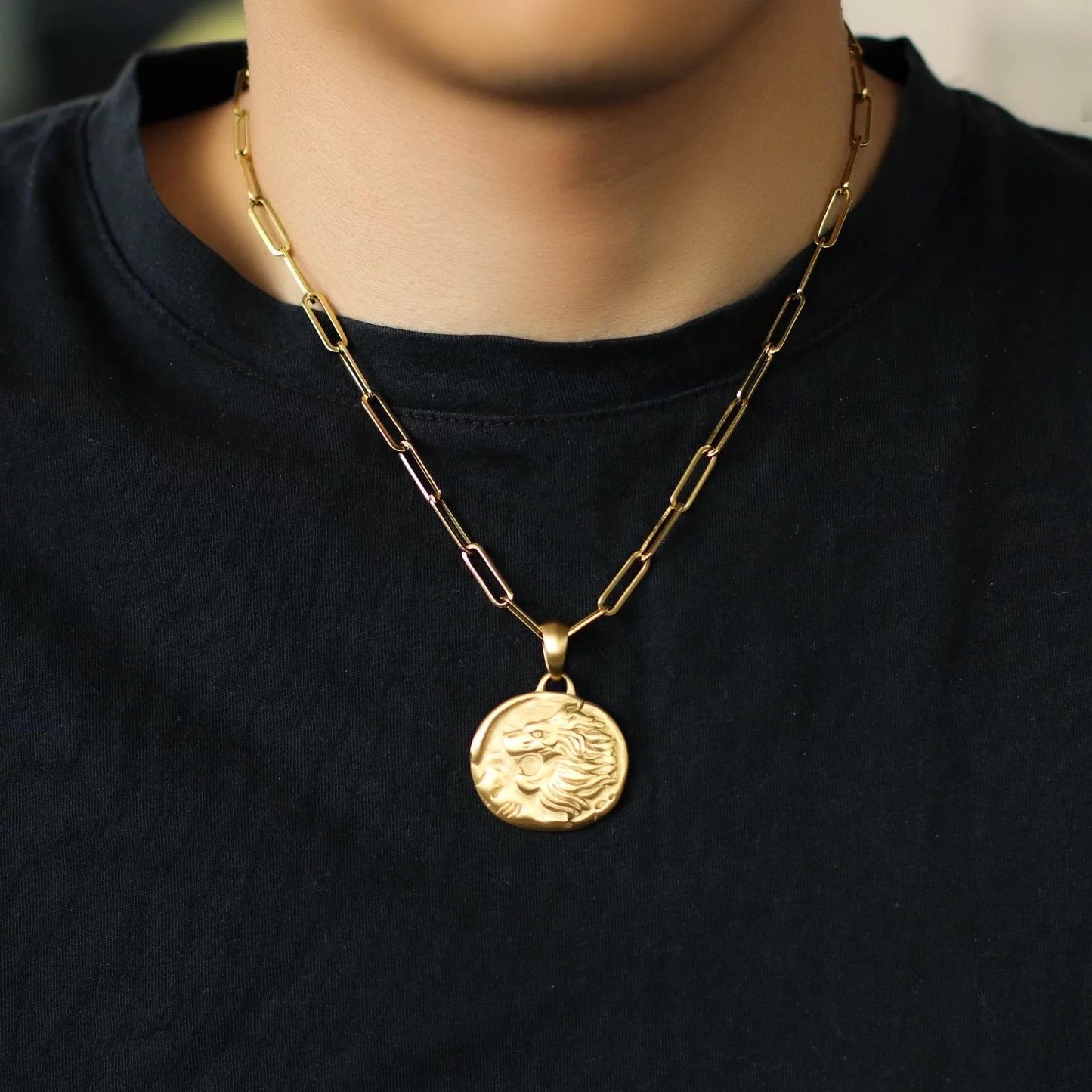 Lion Necklace for men