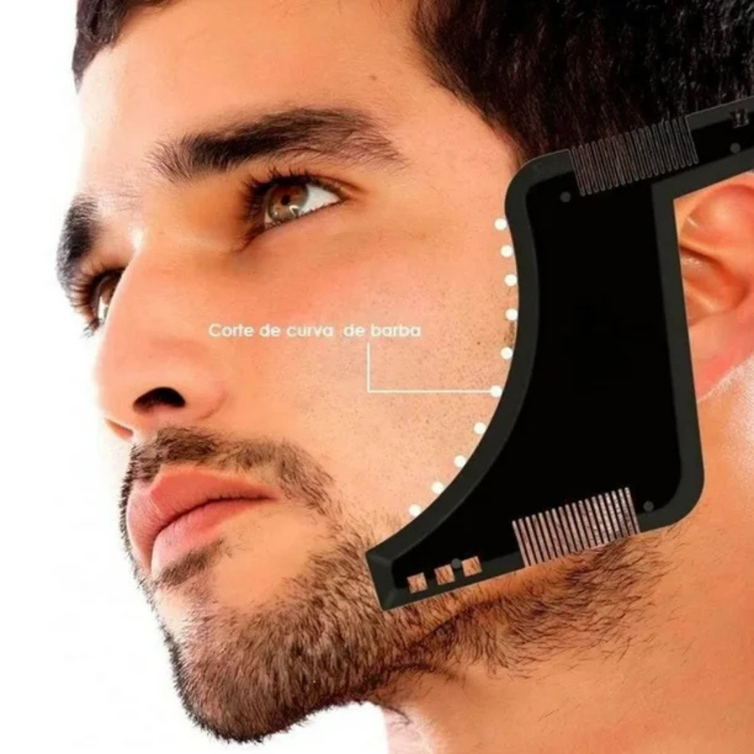 Beard Shaping Comb All in One Tool
