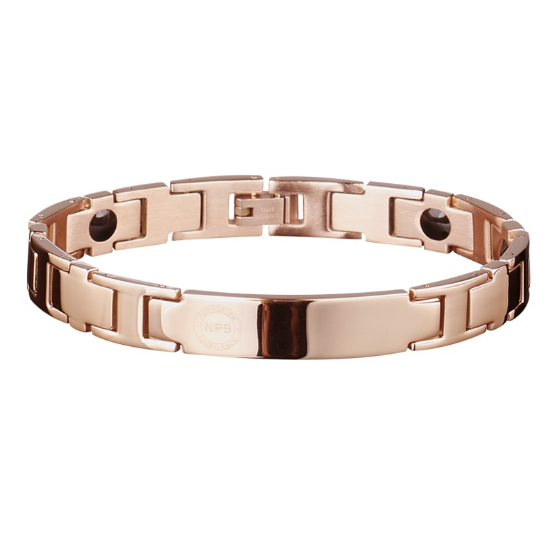 Man magnet bracelet rose gold P044RG